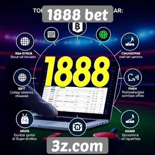 Recursos disponíveis no site 1888 bet